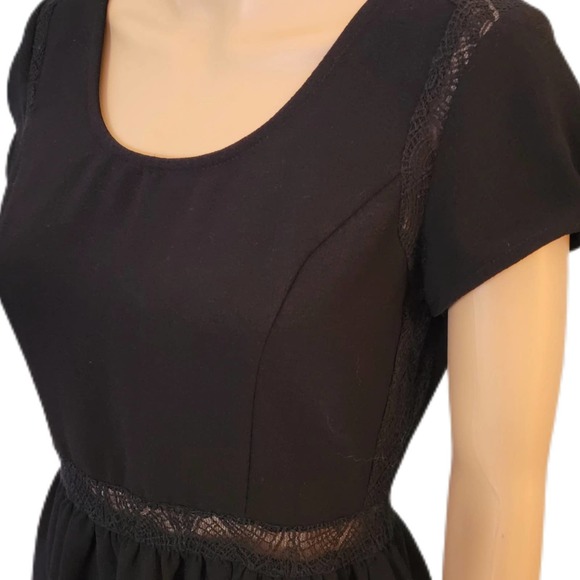 Urban Outfitters Pins and Needles Black Dress 4 NWOT - Picture 4 of 8